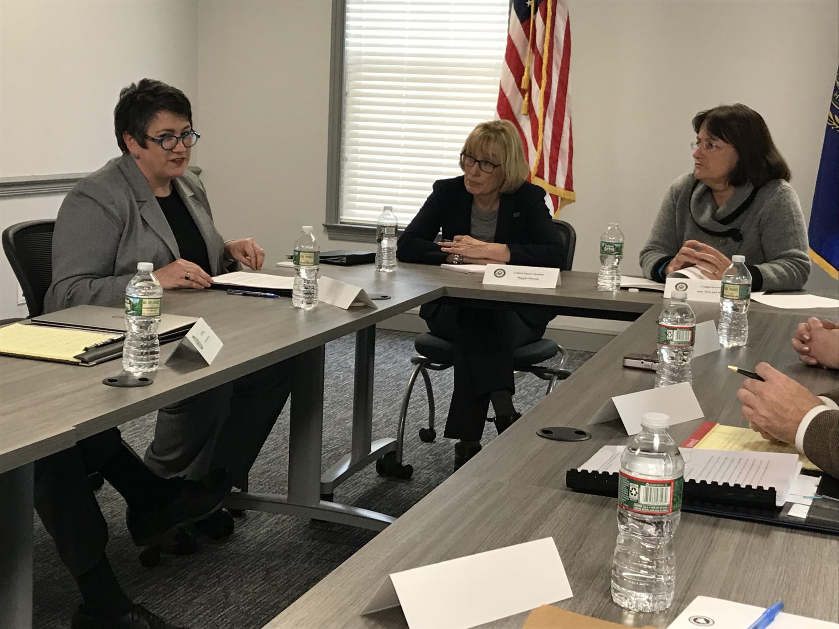 Hassan, Kuster at Concord roundtable
